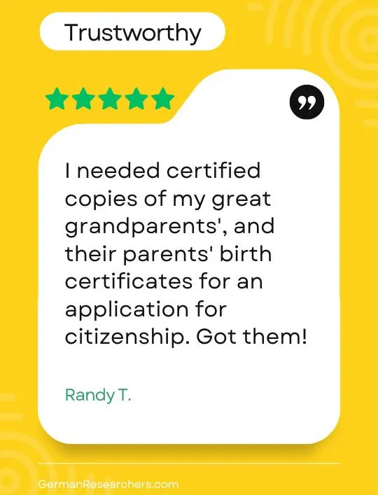 German Researchers customer review