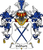 Weber family heraldic shield illustrating German family crest art